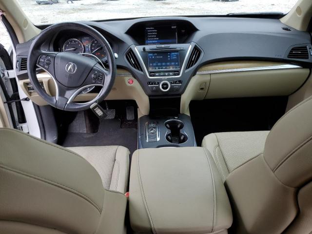 5J8YD4H5XLL055915 - 2020 ACURA MDX TECHNOLOGY WHITE photo 8