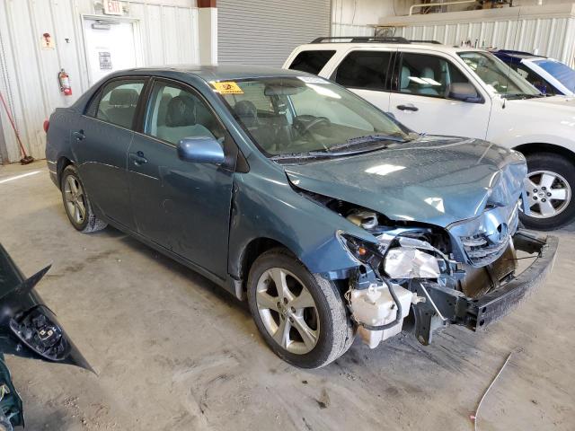 5YFBU4EE5DP182007 - 2013 TOYOTA COROLLA BASE BLUE photo 4