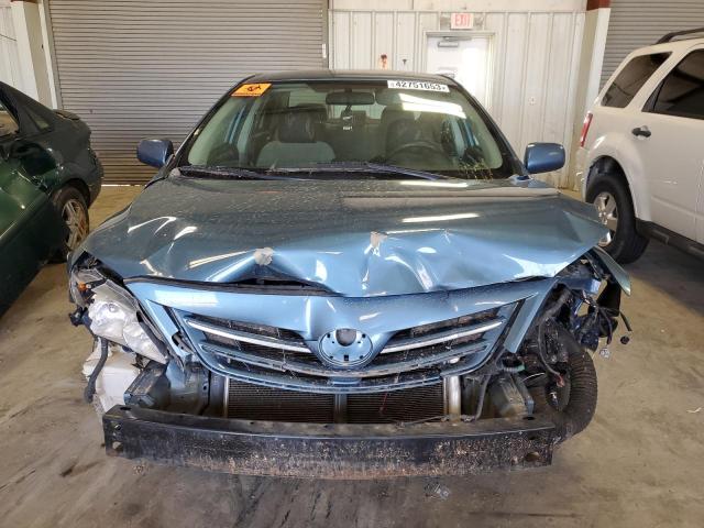 5YFBU4EE5DP182007 - 2013 TOYOTA COROLLA BASE BLUE photo 5