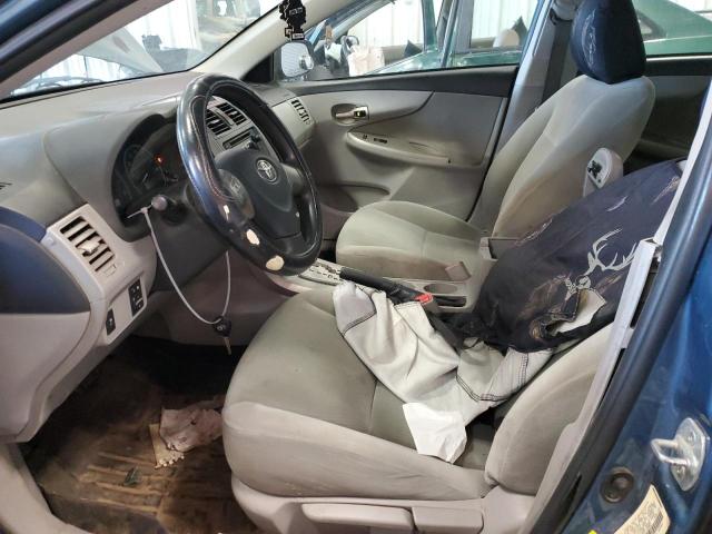 5YFBU4EE5DP182007 - 2013 TOYOTA COROLLA BASE BLUE photo 7