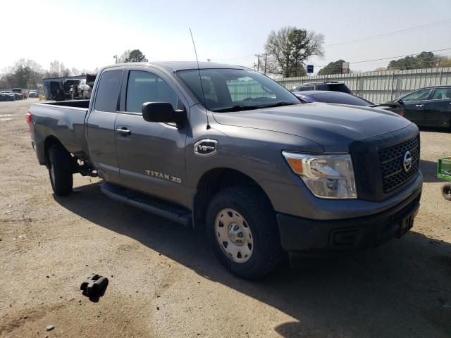 1N6AA1C18JN508505 - 2018 NISSAN TITAN XD S GRAY photo 4