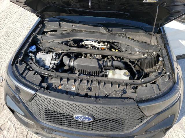 1FM5K8AC2MNA06961 - 2021 FORD EXPLORER POLICE INTERCEPTOR BLACK photo 11