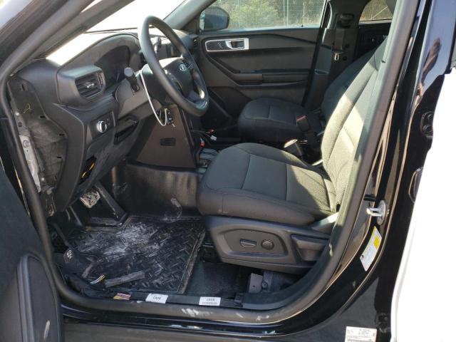 1FM5K8AC2MNA06961 - 2021 FORD EXPLORER POLICE INTERCEPTOR BLACK photo 7