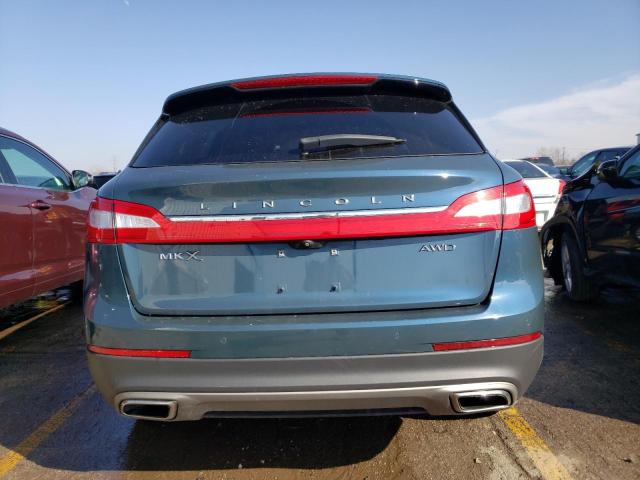 2LMTJ8KR4GBL70428 - 2016 LINCOLN MKX SELECT BLUE photo 6