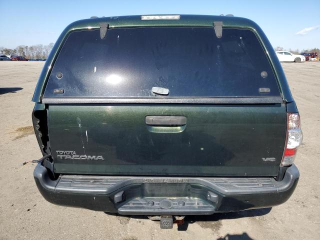 5TFMU4FN9DX017604 - 2013 TOYOTA TACOMA DOUBLE CAB LONG BED GREEN photo 6