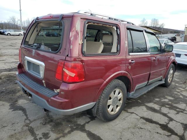 5LMFU28R94LJ08711 - 2004 LINCOLN NAVIGATOR 栗色 照片 3