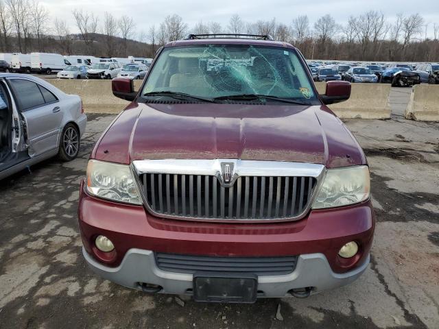 5LMFU28R94LJ08711 - 2004 LINCOLN NAVIGATOR 栗色 照片 5