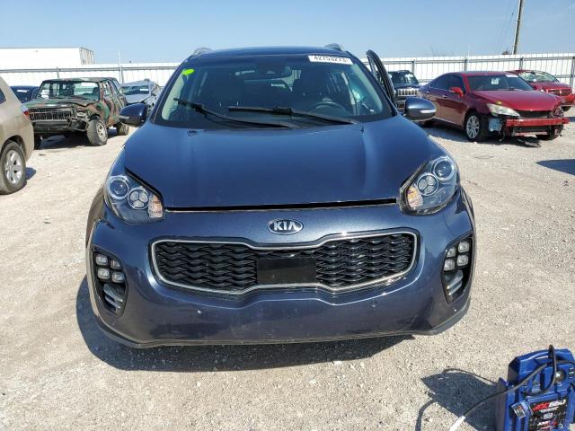 KNDPRCA61H7181900 - 2017 KIA SPORTAGE SX GRAY photo 5