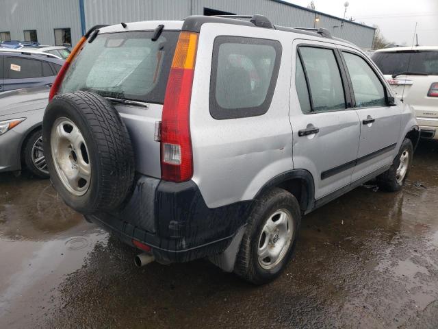 JHLRD78473C014172 - 2003 HONDA CR-V LX SILVER photo 4