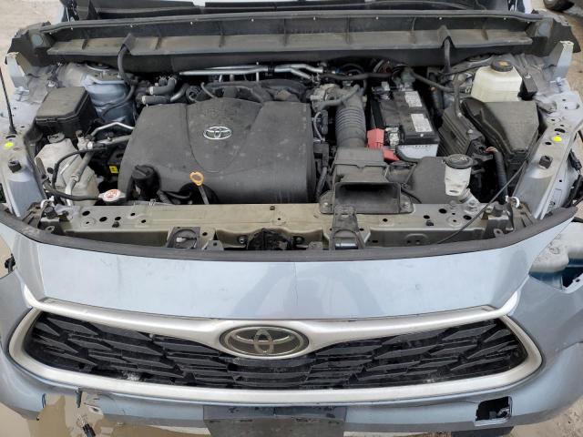 5TDGZRBH7NS183414 - 2022 TOYOTA HIGHLANDER XLE 蓝色 照片 12