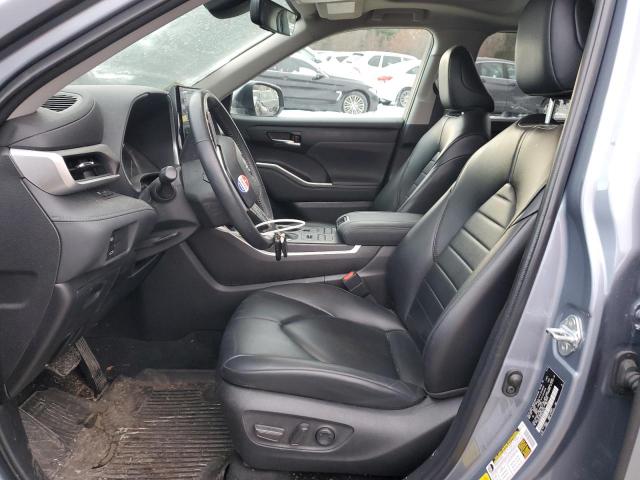 5TDGZRBH7NS183414 - 2022 TOYOTA HIGHLANDER XLE 蓝色 照片 7