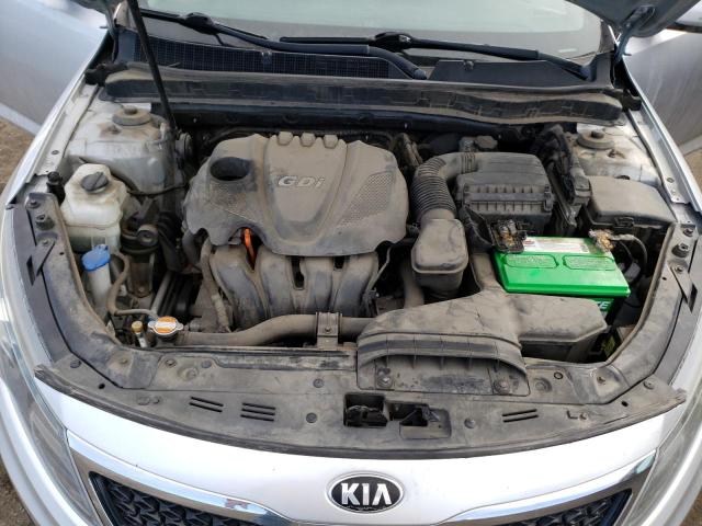 5XXGM4A71DG090527 - 2013 KIA OPTIMA LX SILVER photo 11