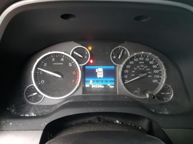 5TFUY5F13HX591225 - 2017 TOYOTA TUNDRA DOUBLE CAB SR/SR5 BLACK photo 9