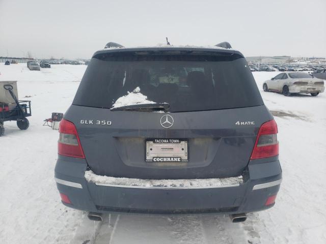 WDCGG8HBXAF336911 - 2010 MERCEDES-BENZ GLK 350 4MATIC GRAY photo 6