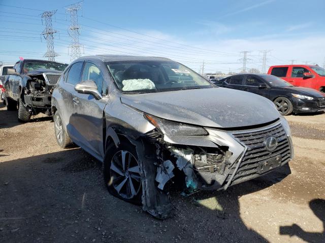 JTJBARBZ3K2184795 - 2019 LEXUS NX 300 BASE ვერცხლისფერი ფოტო 4