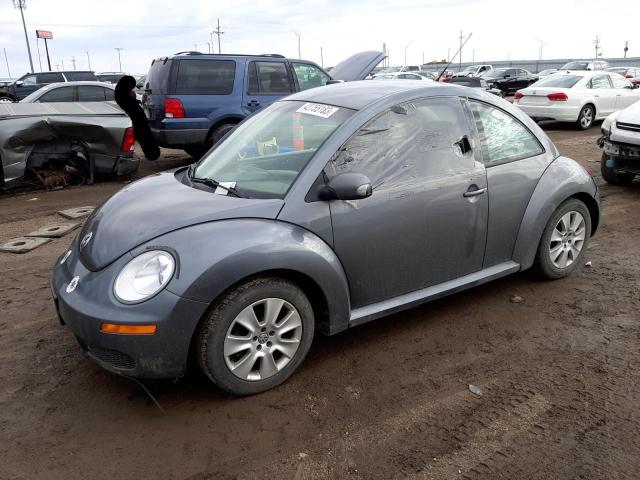 3VWPW31C38M503969 - 2008 VOLKSWAGEN NEW BEETLE S GRAY photo 1