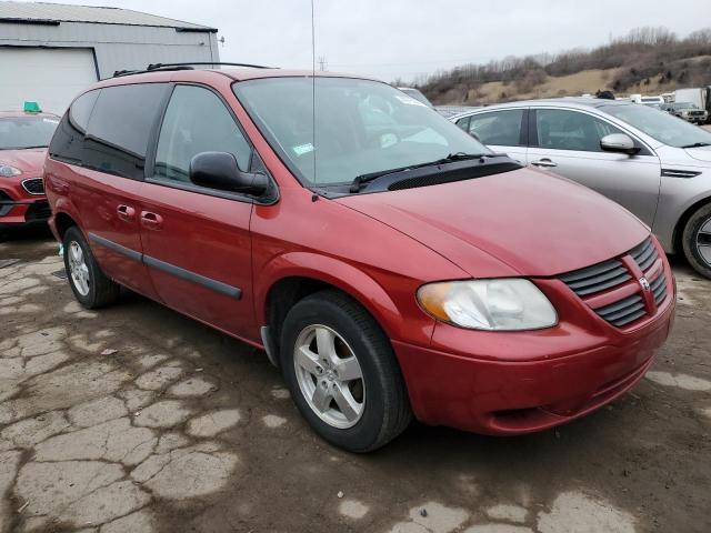 1D4GP45R56B582783 - 2006 DODGE CARAVAN SXT RED photo 4