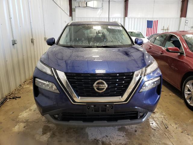 JN8AT3CBXMW211885 - 2021 NISSAN ROGUE SL BLUE photo 5