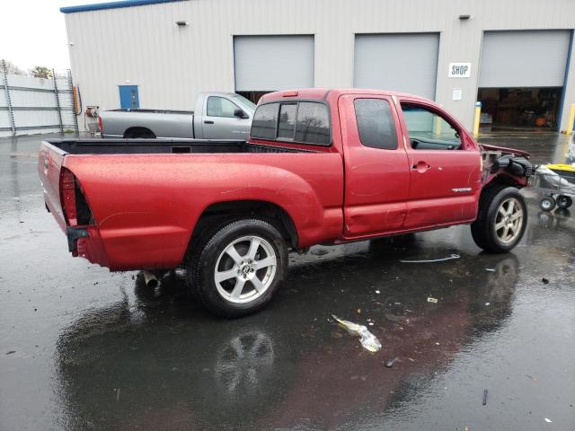 5TETX22N56Z159280 - 2006 TOYOTA TACOMA ACCESS CAB წითელი ფოტო 3