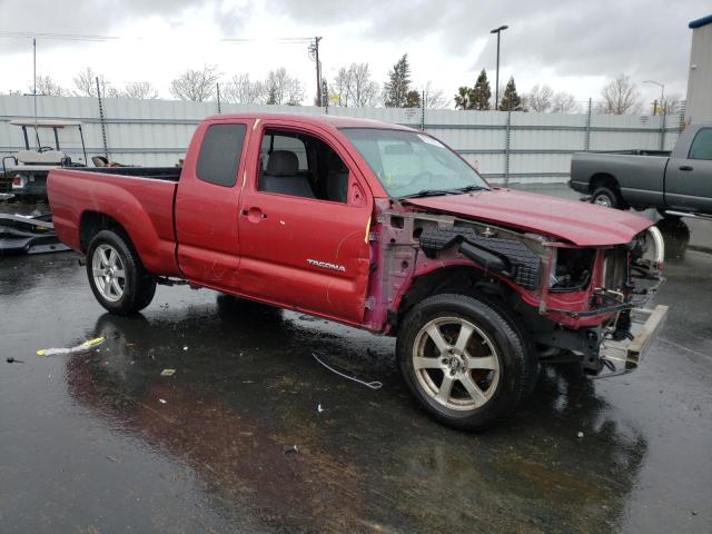 5TETX22N56Z159280 - 2006 TOYOTA TACOMA ACCESS CAB წითელი ფოტო 4