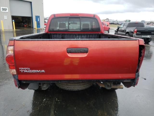 5TETX22N56Z159280 - 2006 TOYOTA TACOMA ACCESS CAB RED photo 6