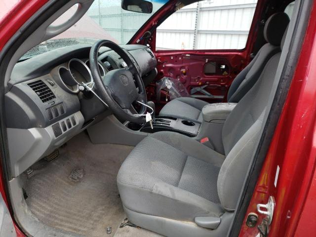 5TETX22N56Z159280 - 2006 TOYOTA TACOMA ACCESS CAB წითელი ფოტო 7