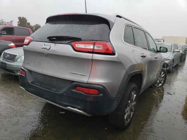 1C4PJMDB2HD214314 - 2017 JEEP CHEROKEE LIMITED GRAY photo 3