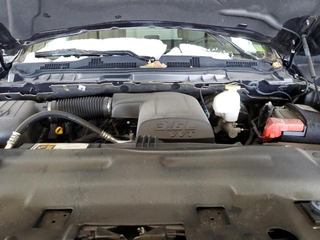 1C6RR7GG9MS555653 - 2021 RAM 1500 CLASS SLT შავი ფოტო 11