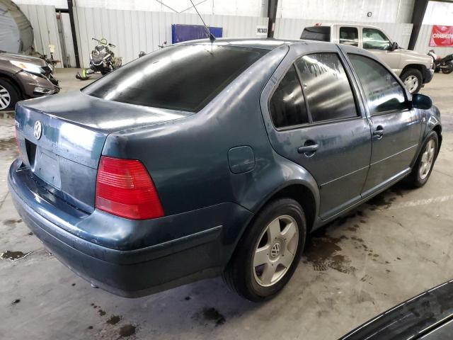 3VWSK69M41M133402 - 2001 VOLKSWAGEN JETTA GLS TEAL photo 3