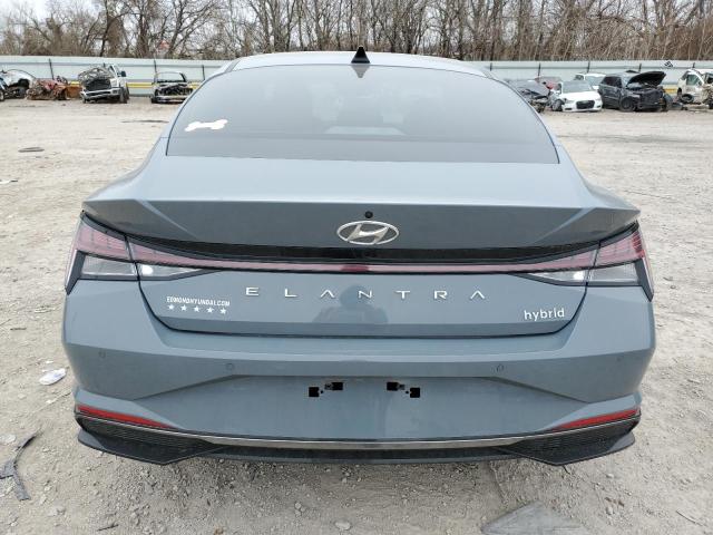 KMHLN4AJ3NU015438 - 2022 HYUNDAI ELANTRA LIMITED GRAY photo 6