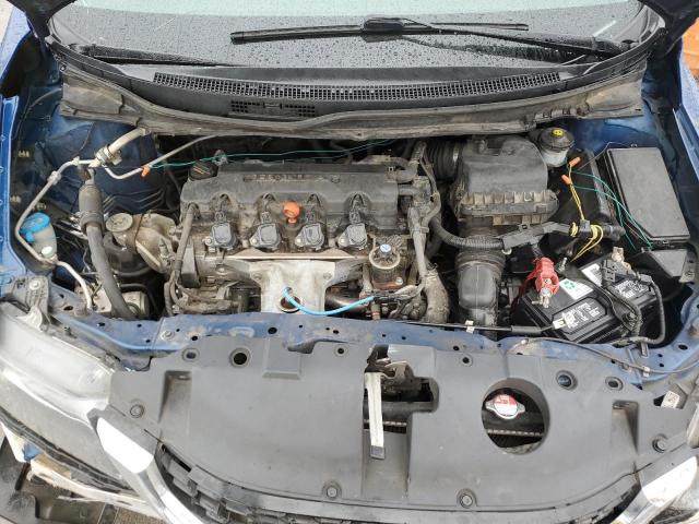 19XFB2F82FE019405 - 2015 HONDA CIVIC EX BLUE photo 11