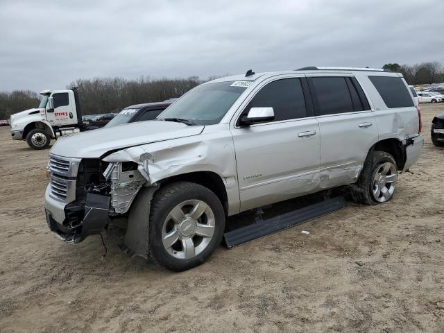 1GNSKCKC0FR111493 - 2015 CHEVROLET TAHOE K1500 LTZ SILVER photo 1