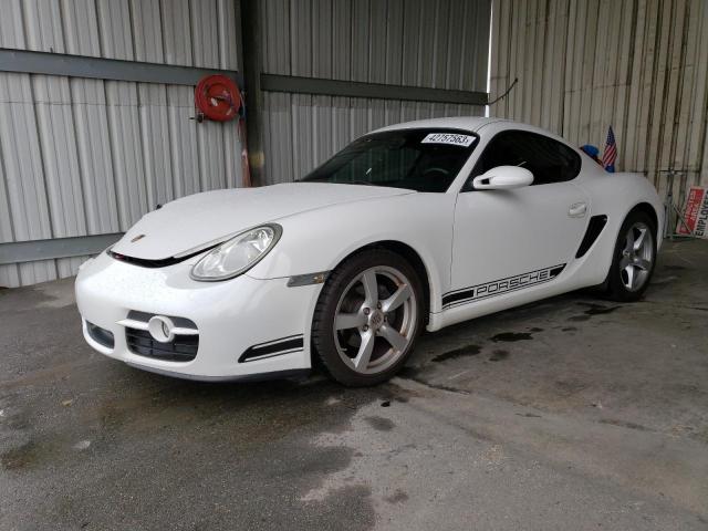 WP0AA29858U762606 - 2008 PORSCHE CAYMAN WHITE photo 1