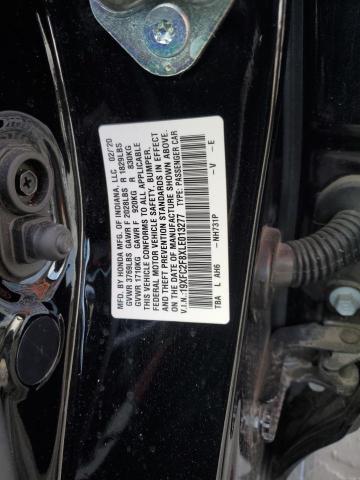 19XFC2F8XLE013277 - 2020 HONDA CIVIC SPORT أسود صورة 12