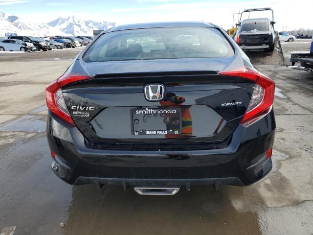 19XFC2F8XLE013277 - 2020 HONDA CIVIC SPORT أسود صورة 6