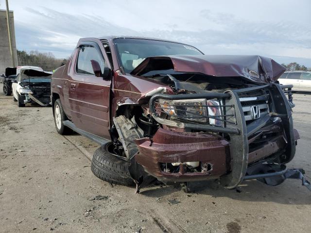 5FPYK1F58AB006662 - 2010 HONDA RIDGELINE RTL MAROON photo 4