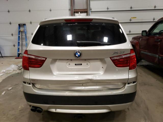 5UXWX9C57E0D16019 - 2014 BMW X3 XDRIVE28I BEIGE photo 6