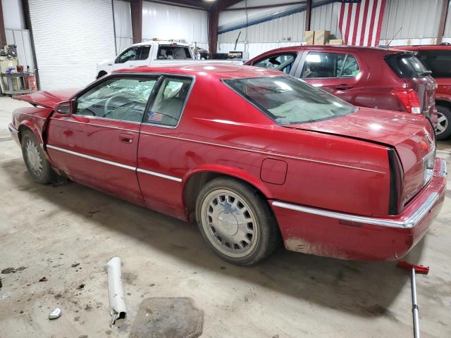 1G6EL12Y1SU620490 - 1995 CADILLAC ELDORADO BURGUNDY photo 2