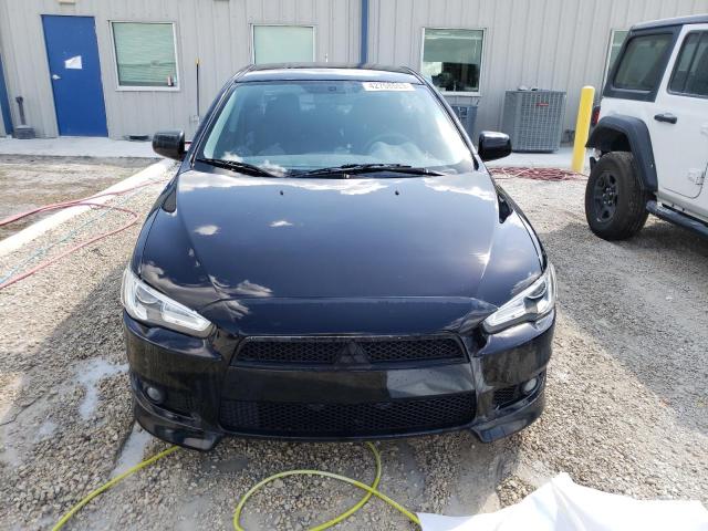 JA32U8FW9AU025480 - 2010 MITSUBISHI LANCER GTS BLACK photo 5