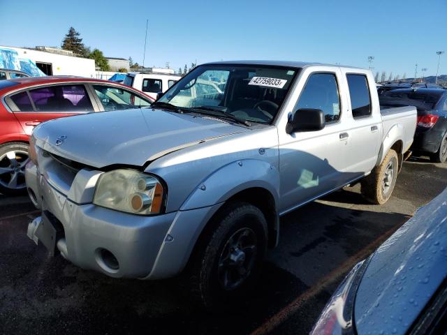 1N6ED27T74C409264 - 2004 NISSAN FRONTIER CREW CAB XE V6 SILVER photo 1