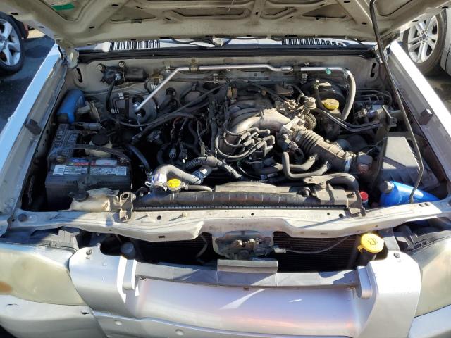 1N6ED27T74C409264 - 2004 NISSAN FRONTIER CREW CAB XE V6 SILVER photo 11