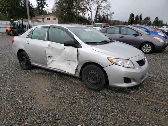 1NXBU40E39Z131988 - 2009 TOYOTA COROLLA BASE SILVER photo 4