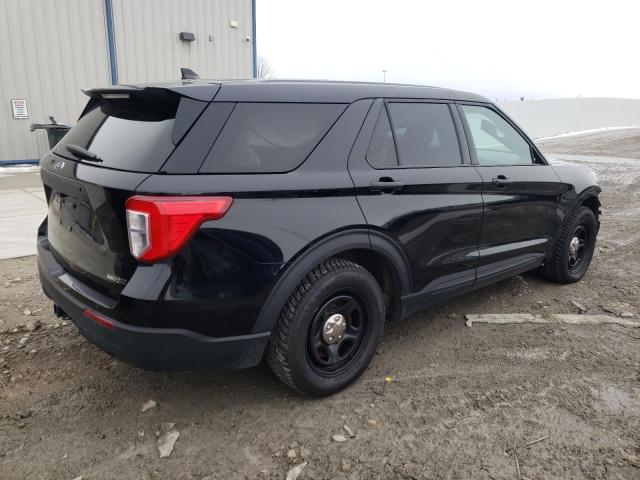 1FM5K8AC3LGB85627 - 2020 FORD EXPLORER POLICE INTERCEPTOR BLACK photo 3