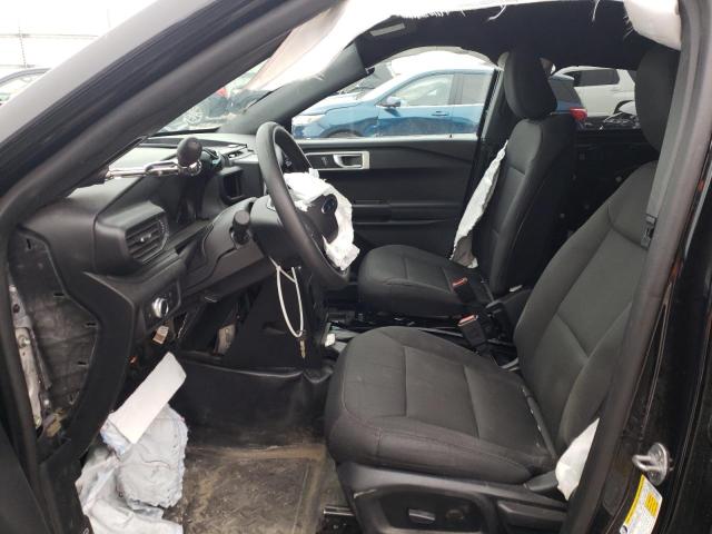 1FM5K8AC3LGB85627 - 2020 FORD EXPLORER POLICE INTERCEPTOR BLACK photo 7