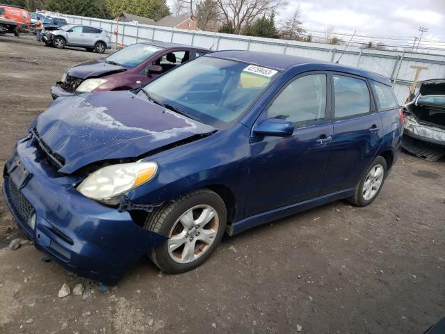 2T1KR32E23C036971 - 2003 TOYOTA COROLLA MA XR BLUE photo 1