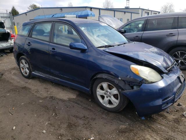2T1KR32E23C036971 - 2003 TOYOTA COROLLA MA XR BLUE photo 4