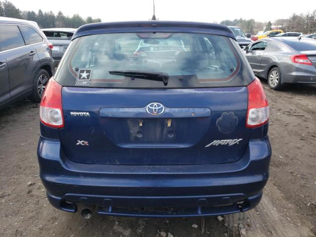 2T1KR32E23C036971 - 2003 TOYOTA COROLLA MA XR BLUE photo 6