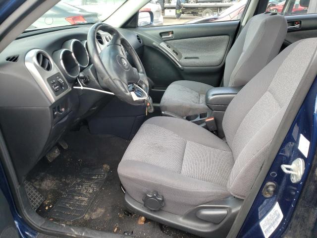 2T1KR32E23C036971 - 2003 TOYOTA COROLLA MA XR BLUE photo 7