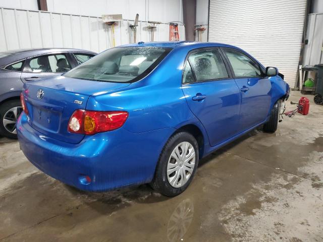 2T1BU40E89C113939 - 2009 TOYOTA COROLLA BASE BLUE photo 3