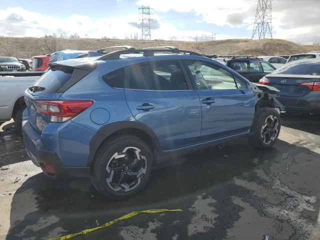 JF2GTHMC4NH218221 - 2022 SUBARU CROSSTREK LIMITED BLUE photo 3